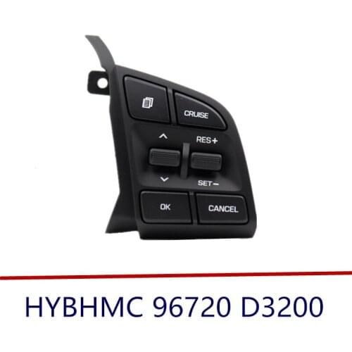 Genuine Steering Wheel Cruise Control Button switch Steering Wheel button For hyundai Tucson 2015 1.6T/2.0 96720D3200