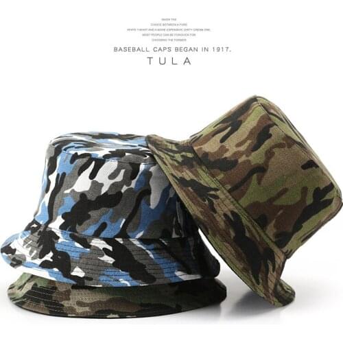 Bucket Hat Outdoor Sports and Casual Mens Sun Protection Sunshade Camouflage Hat Custom Bucket Hat
