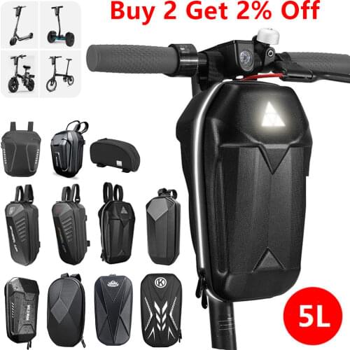 Scooter Front Bag for Xiaomi M365 Scooter Accessories Universal Electric Scooter Bag 3/4/5L Waterproof Front Storage Hanging Bag