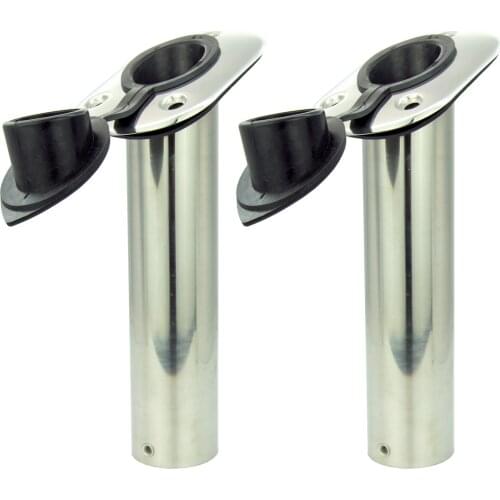 30 Degree Fishing Pole Stand Stainless Steel Rod Holder For Marine Boat Yacht Accessories Tool