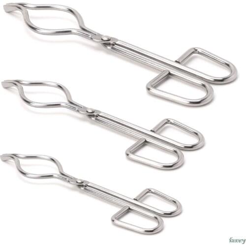 Professional Grade Stainless Steel Crucible Tongs Graphite Melting Plier Holder