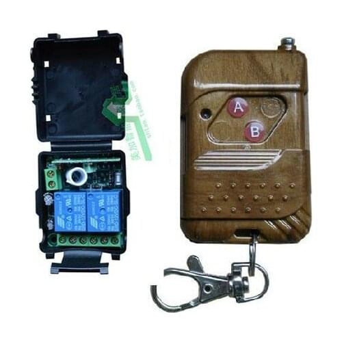 2CH DC 12V wireless RF Remote Control Switch Relay module Transmitte + Receiver relay Controller for LED motor light