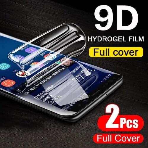 2Pcs 9D Water condensation Mobile phone film on the For Samsung Galaxy S10 S9 S8 S20 Note8 Note10 Plus 2020 not Glass Film