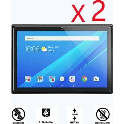 2Pcs Tablet Tempered Glass for Lenovo TAB E10 TB-X104F TB-X104L 10.1 Inch Screen Protector 9H 0.3mm HD Eye Protection Film