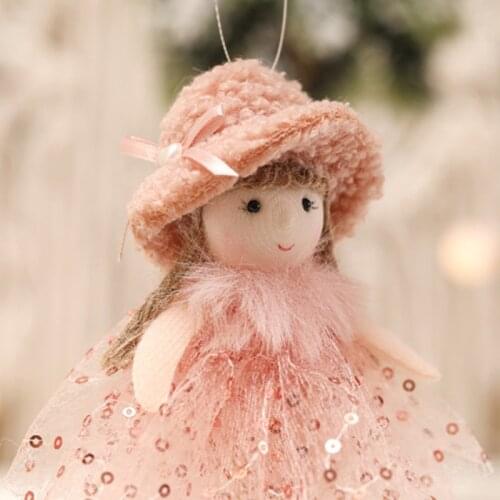 2022 New Year Gifts Christmas Cute Angel Dolls Christmas Decorations for Home Navidad 2021 Xmas Tree Pendant Ornaments Noel deco