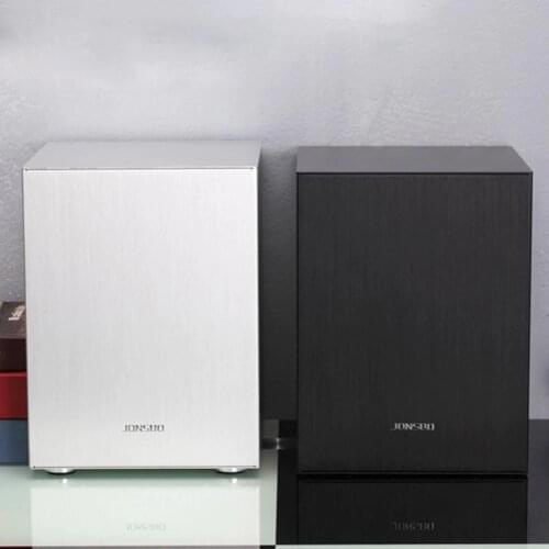 Jonsbo C2 Aluminum Computer Case Desktop PC Chassis Support Mini ITX Micro ATX Motherboard PSII Power 80mm CPU Heat Sink