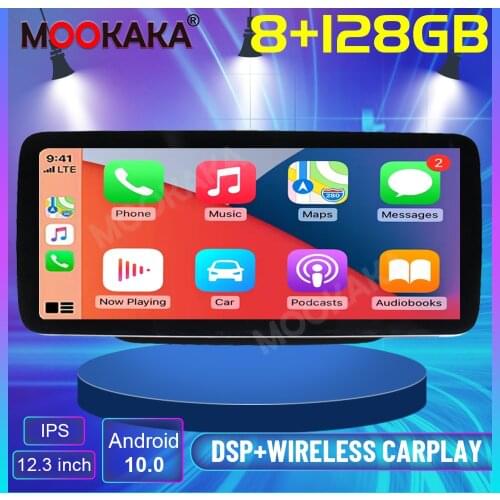 12.3"inch Android 10.0 8GB+128GB For Mercede Benz B W246 2012-2019 Car GPS Navigation AutoStereo Multimedia Radio Tape Recorder