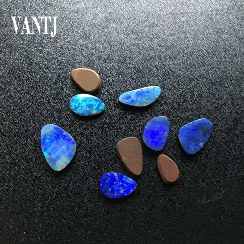 Vantj Real Natural Opal Loose Gemstone Origin Australia DIY Jewelry Silver Gold Ring Women Man Party Gift Wholesale