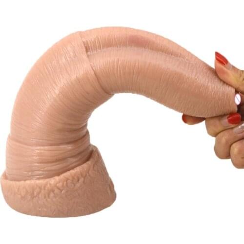 Animal Big Dildo Elephant Realistic Huge Long Dildo for Women Dildos Sex Suction Cup Soft Penis Giant Large Adult Sex Toys ST215