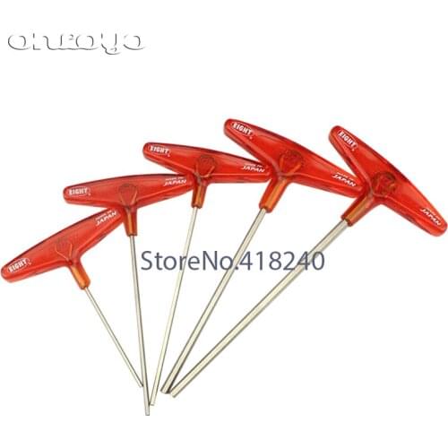 Embroidery Machine Tools Imported Gabriel T Type Wrench In Six Straight Angle 2.5, 3MM, 4MM, 5MM, 6MM