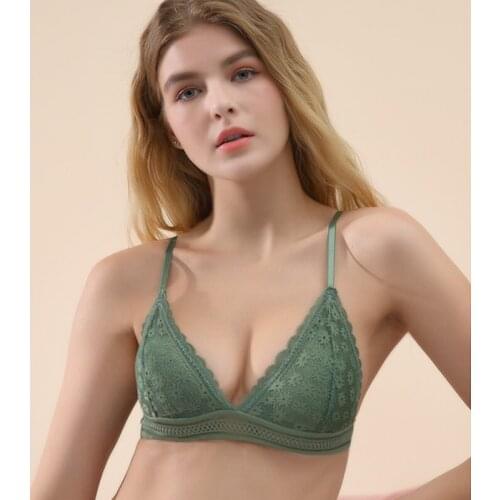 Women Lingerie Set Sexy lenceria Lace Underwear Sets High Quality Bra Wirefree Intimates bralette Push Up Bra and Brief Set