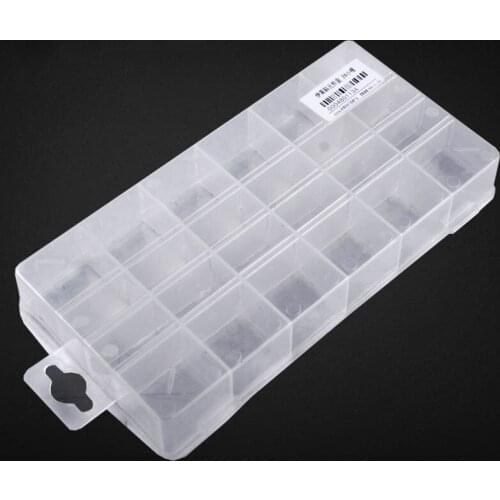 Adjustable plastic box Organize Electronic Components Tool Storage Assortment Box Plastic Case Container For Store Small cells