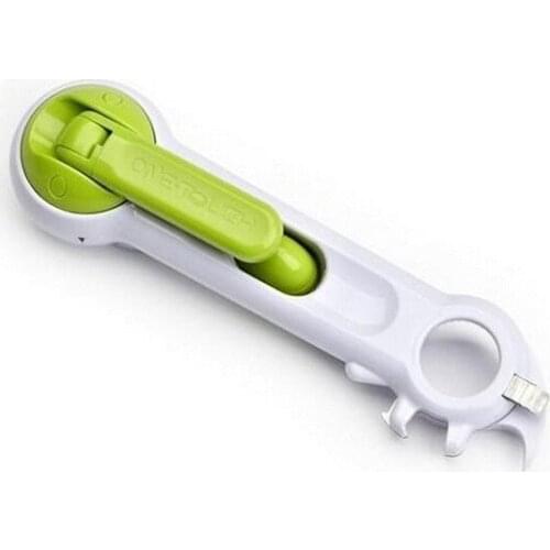 1PC Multifunction 7 in 1 ABS Can Opener Abridor de Garrafa Jar Opener Remover Kitchen Bottle Opener Tools KX 007