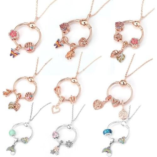 BAOPON Fashion Choker Necklace Lovely Silver Plated Butterfly Necklace For Women Summer Holiday Romantic Gift Jewelry 2021 New