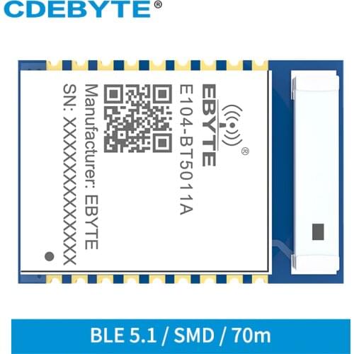 NRF52811 wireless module Long range transceiver E104-BT5011A BLE 5.1 UART Serial port to Ble bluetooth module