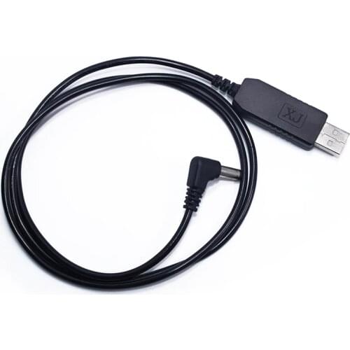 Original Portable USB Charger Cable with indicator light for Baofeng UV-5R UV-82 BF-F8HP GT-3 UV-9R Plus Ham Walkie Talkie