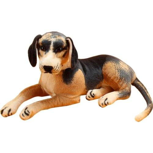 Dorimytrader Pop Realistic Animal Sheepdog Plush Toy Big Stuffed Soft Dogs Pet Doll Christmas Kids Gift 27inch 68cm DY61845