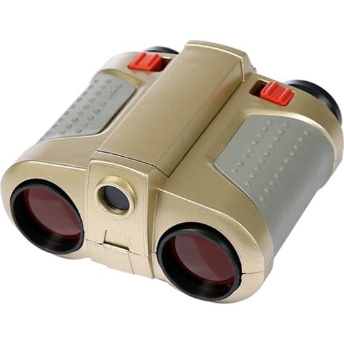4X30 Telescope Night View Pop-up Light Scope Kids Binoculars Outdoor Camping Equipment 2021 new