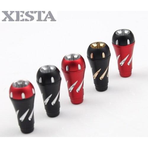 XESTA Fishing Reel Handle Knobs Aluminium Alloy knobs fit for Bait Casting Spinning Reel Fishing Tackles Fishing Accessory