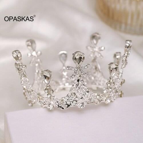 Jeweled Crowns Beautiful Headpiece Wedding Crown Wedding Tiaras Hair Accessories for Prom Birthday Costume Party PT