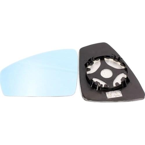 Wide View Auto Dimming Rear View Mirror Blue Heated Mirror Glass for VW Tiguan MK2 2017 2018
