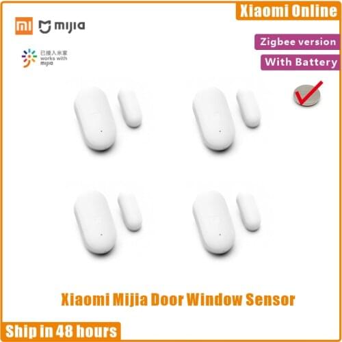 2020 Original Xiaomi Mijia Door Window Sensor Intelligent Mini Pocket Size Smart Home Automatic lights for MIhome App Security