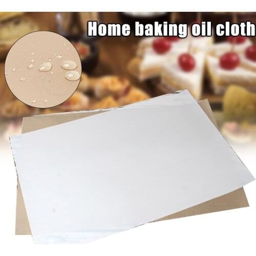 Reusable 60*40/30*40cm Fiberglass Cloth Non-Stick Mat BBQ Mat Nonstick Baking Sheet FP8