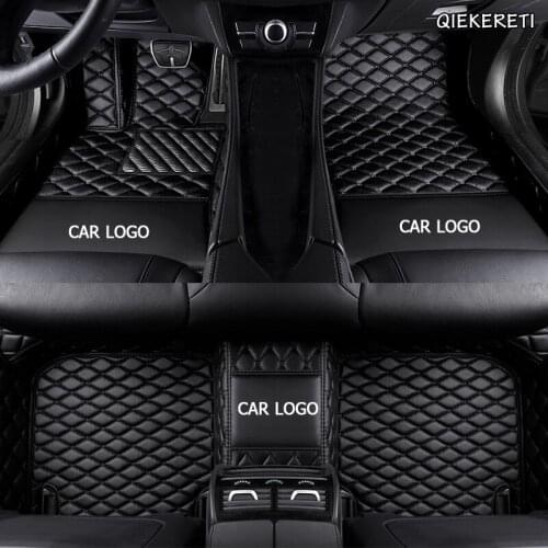 QIEKERETI Custom car floor mat For Citroen DS DS3 DS4 DS5 DS6 DS7 DS4S DS5LS For Dodge Journey auto floor mats