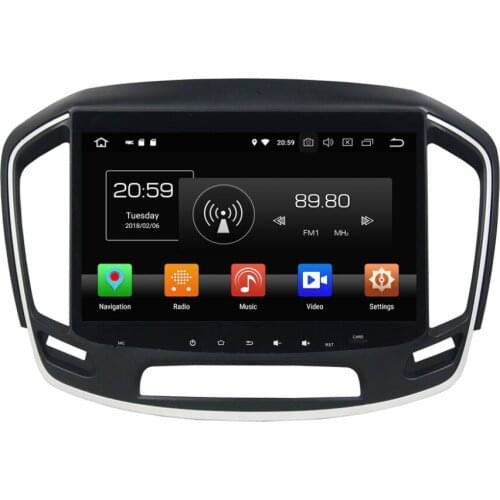 10.1" Android 8.0 Octa Core Car Radio DVD GPS Navigation for Opel Insigina 2014 2015 4GB RAM Bluetooth WiFi USB DVR Mirror-link