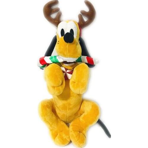 1pieces/lot plush 30cm Christmas dog doll Christmas gift toys