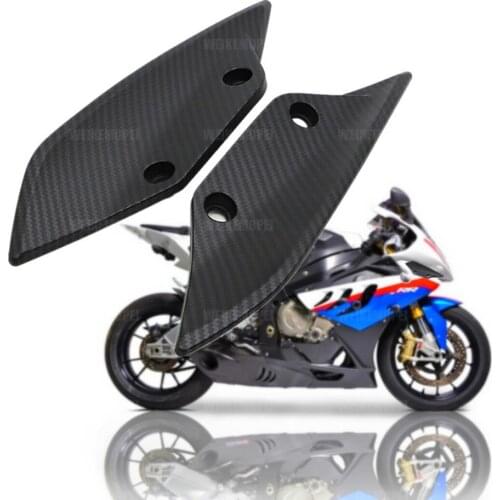 Black Matte Carbon Fiber Upper Fairing Headlight Nose Fairing Panel Cover For BMW S1000RR 2009-2014
