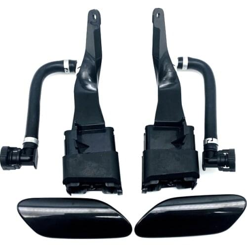 For Mazda CX-7 2006 2007 2008 2009 Front Left & Right Headlamp Headlight Washer Nozzle Pump Jet Cover Cap EH10-518X EH10-518Y