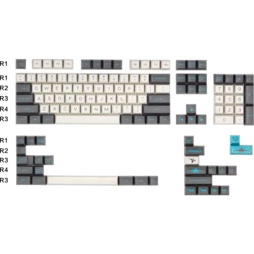 MAXKEY keycaps SA Double shot ABS keycap F22 US Air Force