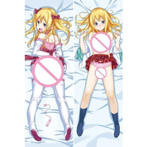 MMF Original anime characters sexy blonde hair loli girl komeshiro kasu pillow cover takumi makura body Pillowcase Dakimakura