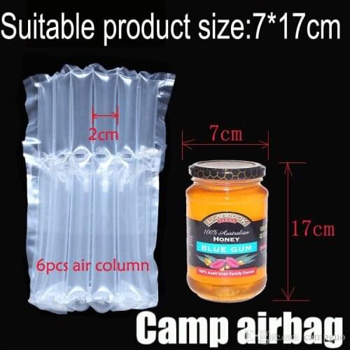 Inflatable Air Dunnage Bag(Dia.7*H17cm) Air Cushion Column(3cm) Buffer Bag Protect Your Product Fragile goods