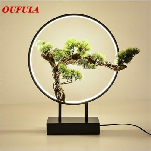 WPD Table Lamp Desk Resin Modern Contemporary Office Creative Decoration Bed LED Lamp for Foyer Living Room Bed Room