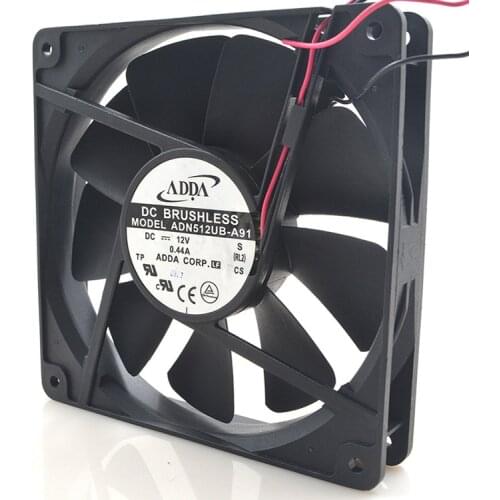 Original genuine FOR ADDA 13525 DC12V 0.44A ADN 512UB-A9113cm cooling fan