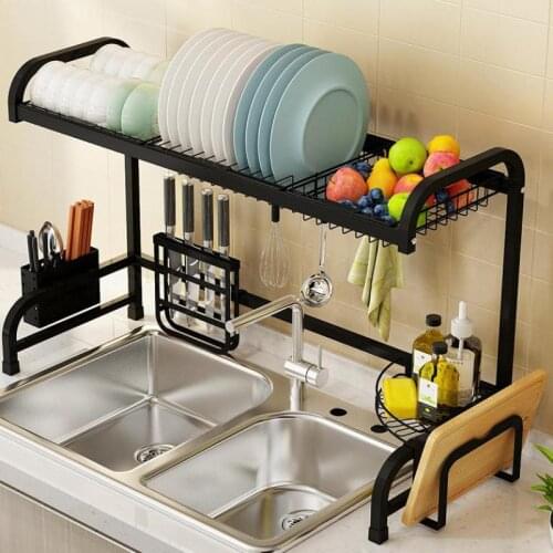 Stainless Steel Storage Rack, Bowl Rack, Sink, Dish, Dish, Dish, Drain Rack, Multifunctional Kitchen Shelf