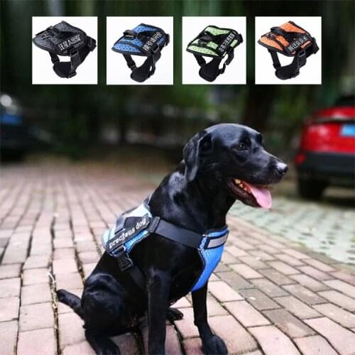 Pet Dogs Harness Dog Supplies Collars High Quality Vest Dog Harness Pet Products Pour Chie For Big Large Medium Small