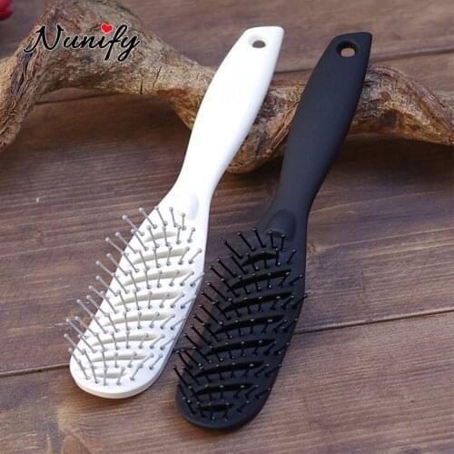 Nunify Detangling Thick Hair Massage Blow Drying Brush For Men And Women Health Care Reduce Detangle Hairbrush