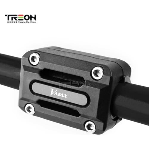 Universal Motorcycle Accessories For YAMAHA V-MAX VMAX All Years Engine Protection CNC Crash Bar Guard Bumper Aluminum Block