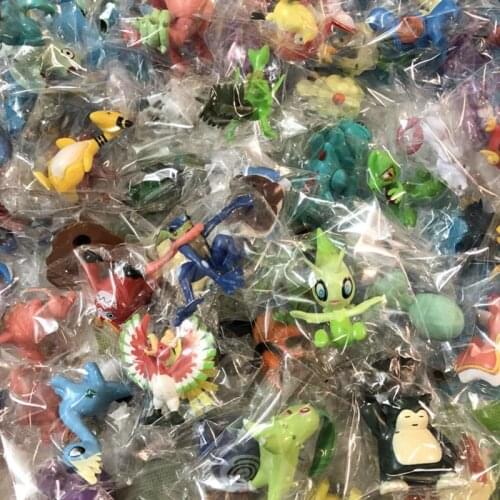 1/10pcs Pokemon 200 Styles Random Purchase 3.6-6cm Pikachu Model Figure Action Toys Children Birthday Gifts PVC