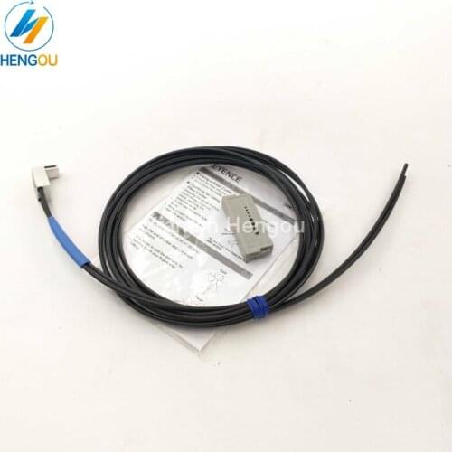 2 Pieces Komori Sensor FU-2412 7646700501 Optical Fiber Sensor for Komori Machine Press Parts