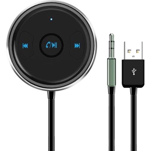 3.5 AUX Car Bluetooth Adapter Audio Receiver 3.5mm Bluetooth Receiver