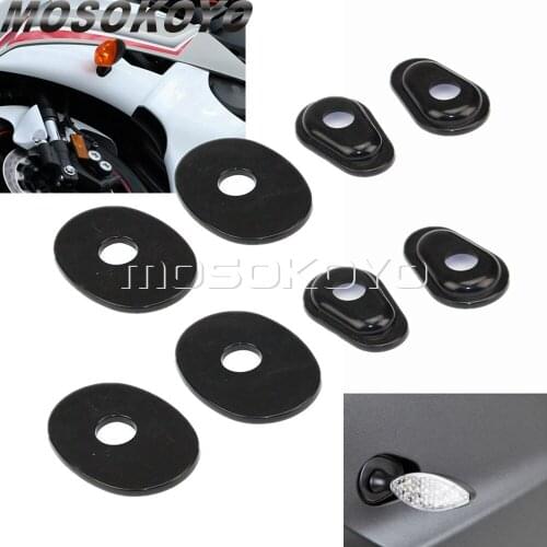 4pcs/8pcs Front Turn Signal Adapter Plate Spacers For Yamaha YZF R6 2006-14 Racing Replacement Refit Plate Blinker Spacer YZF-R6