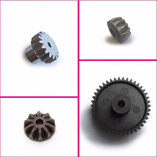 4pcs as showing No.21 26 29 81 Gear HengLong Rc Racing 1/10 HL3851-2 3851-2 Rc Spare Parts Big Foot Mad Truck LandOverlor Car