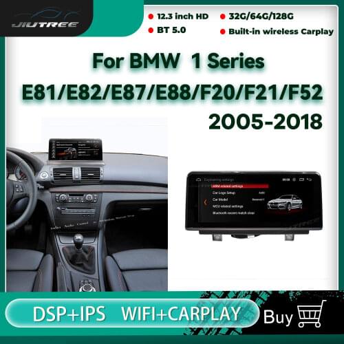 Android 10 Car Radio Player for BMW 1 Series 120i E81 E82 E87 E88 2005-2018 DVD Multimedia GPS Navigation