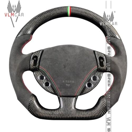 Private custom carbon fiber steering wheel for Levante/Quattroporte/car auto parts
