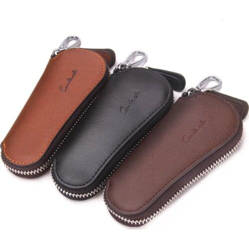 Mens and womens key case fashion car home leisure zipper key case