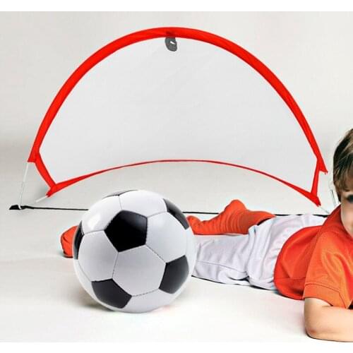 Kids Sports Mini Soccer Football Goal Net Boys Gate Tent Indoor Outdoor Play Toy Folding Potable Training Goal Net for Children